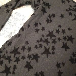 Felted Wool Stars Italian Girl Sweater